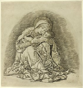 Neitsyt ja lapsi tekijältä Andrea Mantegna