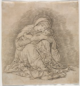 Neitsyt ja lapsi, 1485-1491. tekijältä Andrea Mantegna