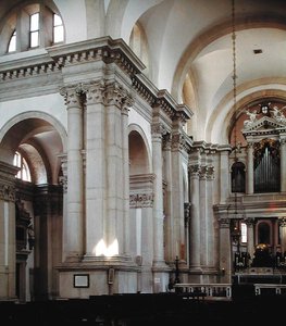 Laivan sisäkuva, 1566-80 tekijältä Andrea Palladio
