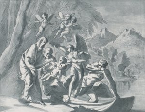 Loput lennolla Egyptiin, 1740-71. tekijältä Andrea Scacciati
