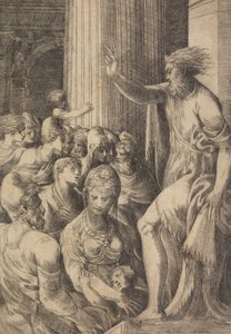 Sant Pau predicant a Atenes, ca. 1548-53. finlandès