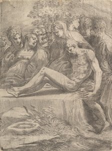 Valituskutsu kuolleesta Kristuksesta, n. 1545-50.