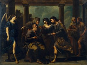 Tobias Healing His Fathers sokeuden, c. 1640