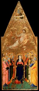 Ylösnousemus, c1355-c1360 tekijältä Andrea Vanni