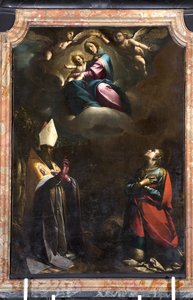 Polyptyykki, yksityiskohta, 1508 tekijältä Andrea de Passeri