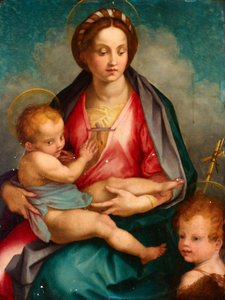 Madonna ja lapsi sekä Johannes