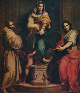 Madonna of the Harpies, 1517 tekijältä Andrea del Sarto
