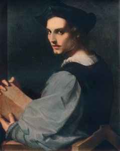 Nuoren miehen muotokuva, c1517, 1911 tekijältä Andrea del Sarto