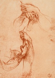 Käsien tutkimus tekijältä Andrea del Sarto