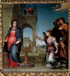 Ilmoitus (maalaus tekijältä Andrea del Sarto