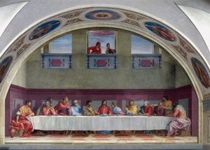 Viimeinen ehtoollinen tekijältä Andrea del Sarto