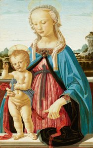 Neitsyt Maria ja Jeesus-lapsi tekijältä Andrea del Verrocchio
