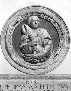 Filippo Brunelleschin (1377-1446) rintakuva tekijältä Andrea di Lazzaro Cavalcanti