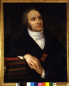 Italian runoilijan Vincenzo Montin (1754 - 1828) muotokuva. Andrea Appianin (1754-1819) maalaus. 1809. Breran taidegalleria, Milano tekijältä Andrea the Elder Appiani