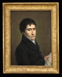 Muusikon muotokuva, noin 1800 (öljy puulle) tekijältä Andrea the Elder Appiani