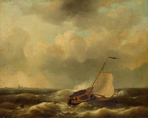 Merimaisema tekijältä Andreas Achenbach