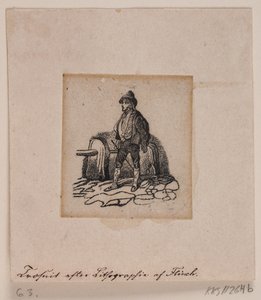 Vuokralainen (?) (litografian jälkeen) tekijältä Andreas Flinch