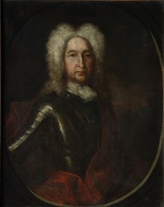 Prinssi Ivan Aleksejevitš Golitsynin muotokuva 1658-1729, 1728 tekijältä Andrei Matveyevich Matveyev