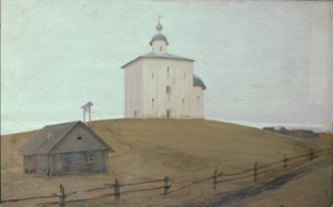 Kirkko, 1903 tekijältä Andrei Petrovich Ryabushkin