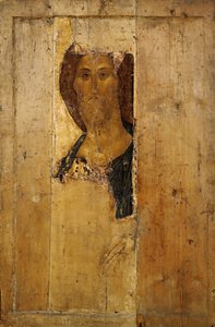 Venäjä: "Kristus Kaikkivaltias" Vapahtaja. Deisus Chinistä tekijältä Andrei Rublev