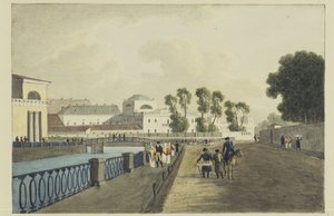 Apraksinin talo Fontankajoen varrella, 1821-1822