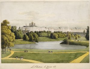 Katariinan palatsi Tsarskoje Selossa, 1821-1822