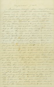 Andrew Brownlow, Buchanan County, Mo., kirje kuvernööri Gamblelle [Hamilton R.Gamble], 1. elokuuta 1862 tekijältä Andrew Brownlow