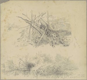 Harjata; ja Hudson Brush Fence