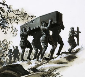 Rupert Brooke, ylistetty ensimmäisen maailmansodan runoilija, kuoli vuonna 1915. tekijältä Andrew Howat