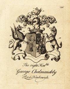 Oikeuskunnan vaakuna, kunnianarvoisa George Cholmondely, Lord Newbourgh, Cholmondeleyn toinen jaarl tekijältä Andrew Johnston