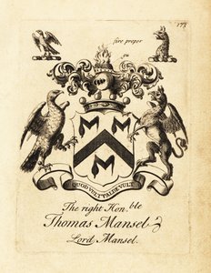 Oikeiston vaakuna, kunnianarvoisa Thomas Mansel, Lord Mansel