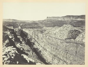 Burning Rock Cut, Green River Valley tekijältä Andrew Joseph Russell