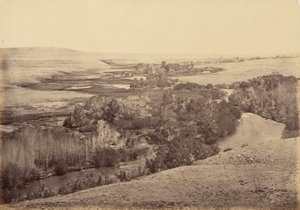 Lautanen 18. Little Laramie -joen laakso,1869 (kuva) tekijältä Andrew Joseph Russell