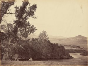 Lautanen 20. Laramie-joen lähde, 1869 (kuva). tekijältä Andrew Joseph Russell