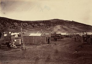 Lautanen 29. Bear River City, lähellä hiilikenttiä,1869 (kuva). tekijältä Andrew Joseph Russell