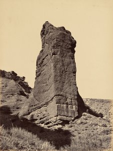 Lautanen 31. Monumenttikallio, Echo Canonin suu, 1869 (kuva). tekijältä Andrew Joseph Russell