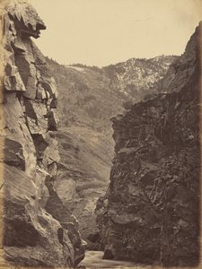 Lautanen 40. Paholaisen portti, Weber Canon,1869 (kuva). tekijältä Andrew Joseph Russell