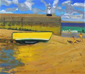 Keltainen vene, St Ives, 2017, tekijältä Andrew Macara