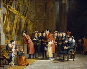 Horatio Nelsonin (1758-1805) alaisuudessa palvelleiden Britannian armeijan ja laivaston veteraanien kokous: Chelsean asukkaat (punaisiin pukeutuneina) ja Greenwichin sairaalan asukkaat (sinisiin pukeutuneina) vierailevat Greenwichin sairaalan merivärigalle