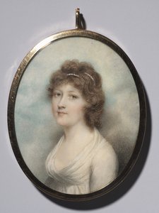 Naisen muotokuva, 1790-luku.