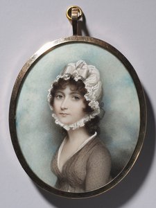 Naisen muotokuva, 1790-luvun loppu.
