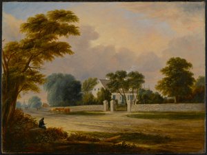 Bergenin kotiseutu, 1830-luku tekijältä Andrew Richardson