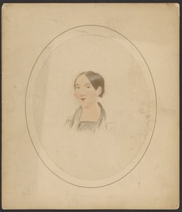 Muotokuva Lavinia E. Walkenista (rouva A.J. Hill). tekijältä Andrew W. Jordan