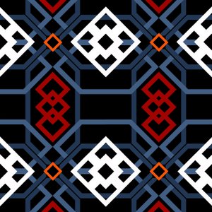 Andalusialainen geometria, 2018, digitaalinen
