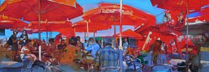 Red Umbrellas -kahvila