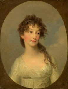 Mahdollisesti Franciska Krasinska, Kurinmaan herttuatar, n. 1790.