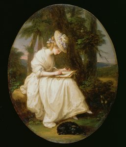Louisa Hammond (öljy kuparille)