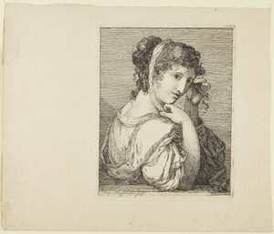 Tytön muotokuva tekijältä Angelica Kauffmann