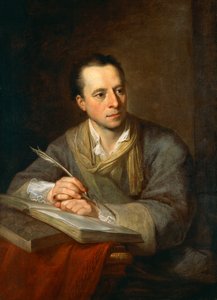 Johann Joachim Winckelmannin (Stendal 1717-Trieste 1768), saksalaisen arkeologin ja taidehistorioitsijan muotokuva tekijältä Angelica Kauffmann