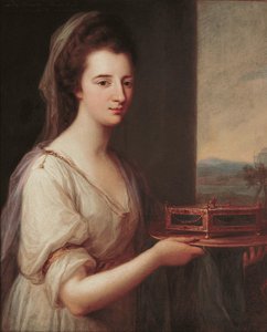 Lady Henrietta Williams-Wynnin muotokuva, noin 1769. tekijältä Angelica Kauffmann